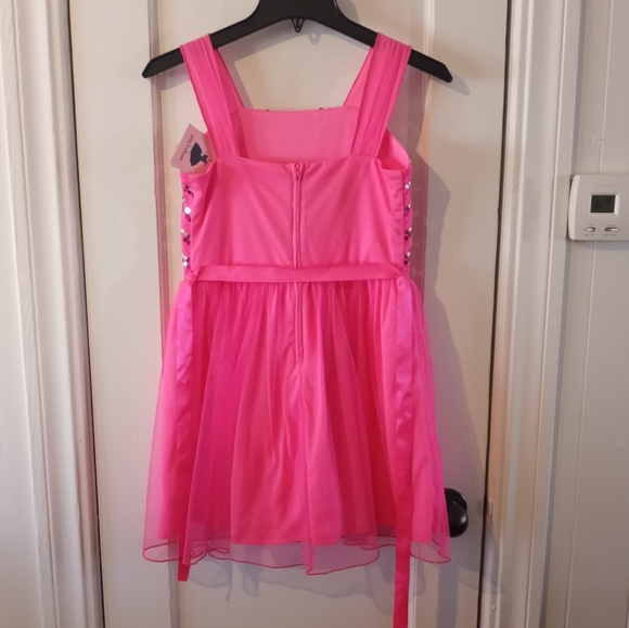 Amy's Closet Pink Tule Dress Girl's Size 14 NWT - Picture 2 of 16